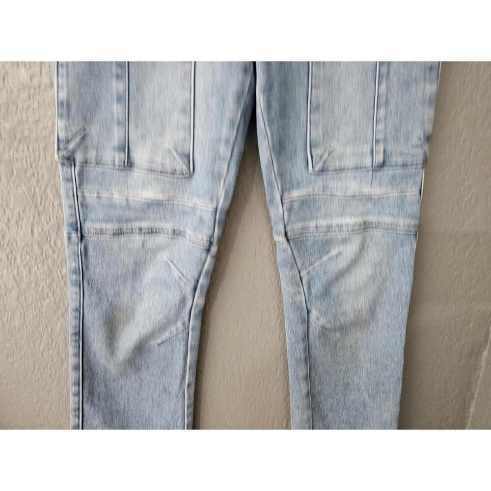 Women's Forever 21 Premium Straight Leg Denim Jeans Pants Size 24 Blue Pockets - Picture 7 of 12